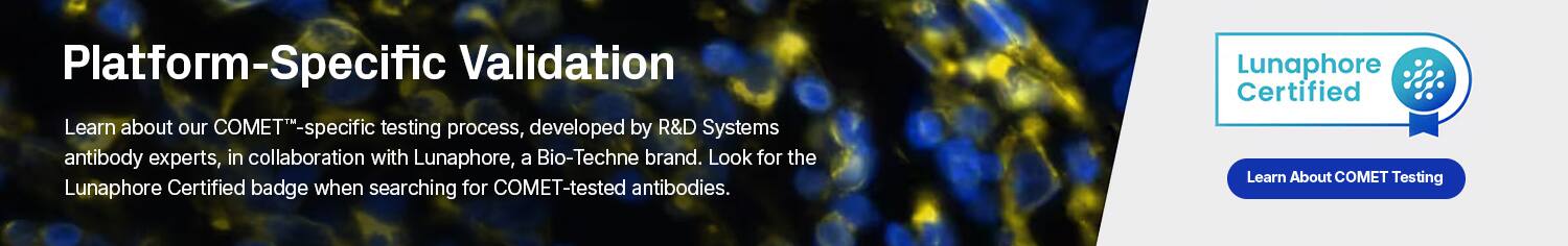 COMET specific testing process banner