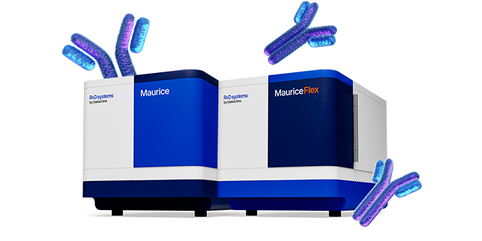 Maurice Instrument with antibodies render