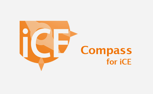 Compass for iCE logo