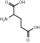 Glutamic acid chemical structure