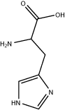 Histidine chemical structure