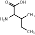 Isoleucine chemical structure
