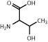 Threonine chemical structure