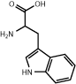 Tryptophan chemical structure