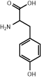 Tyrosine chemical structure
