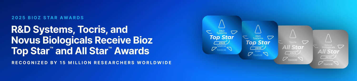 2025 Bioz Star Awards Banner