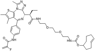 Clickable TCO-functionalized covalent probe for BromoCatch-tagged proteins