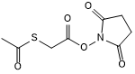 Reagent for covalent modification of primary amines; also used for LNP applications.