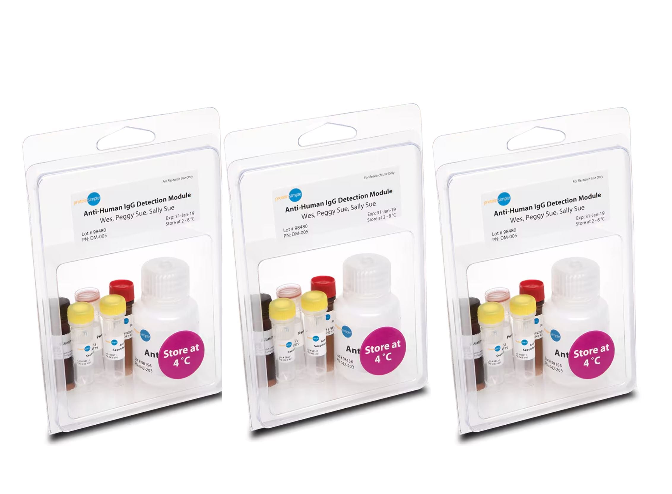 Simple Western Anti-Human IgG Detection Module, for 24 x 25-Caps, Chemi, LC