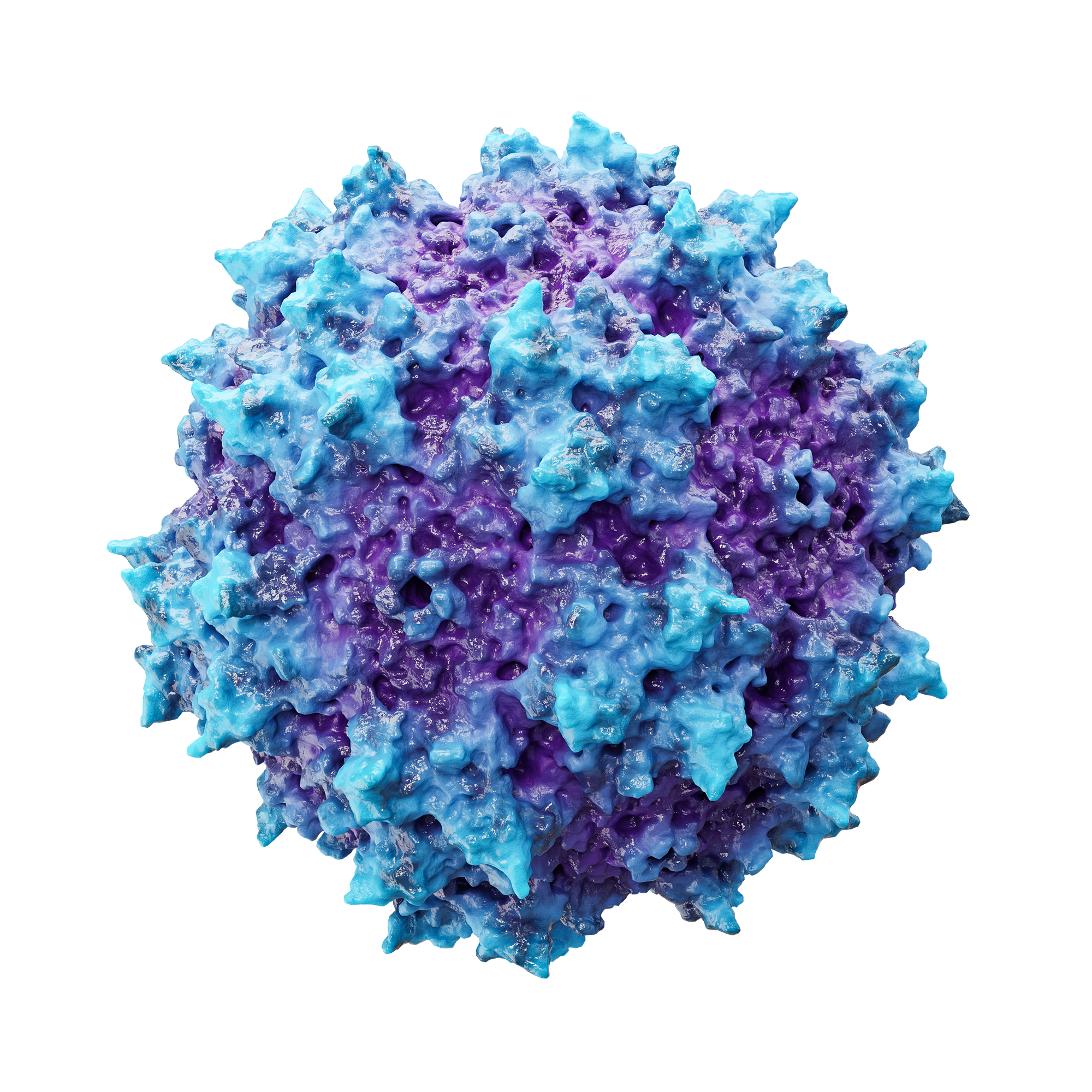Adeno-associated virus render