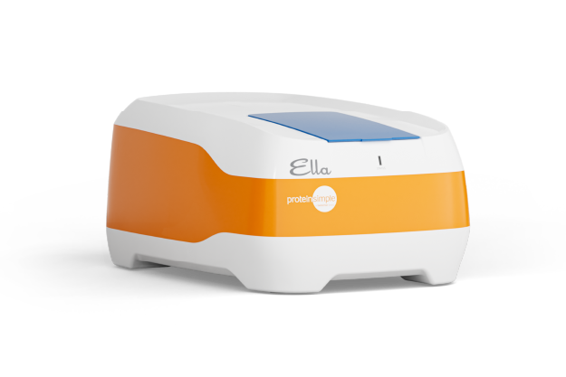 Ella, an automated ELISA platform from ProteinSimple, a Bio-Techne brand.