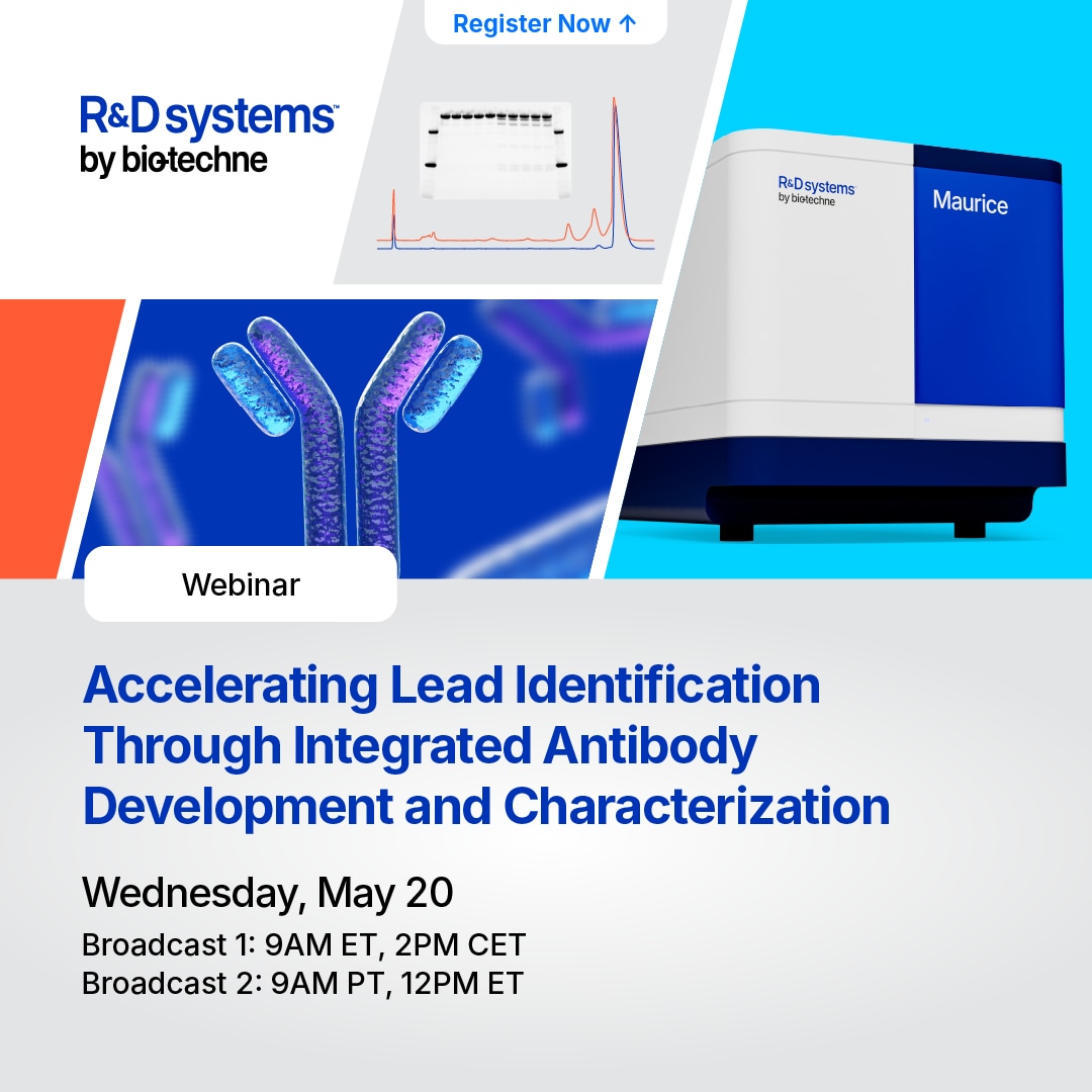 Lead Identification through integrated antibody development and characterization thumbnail