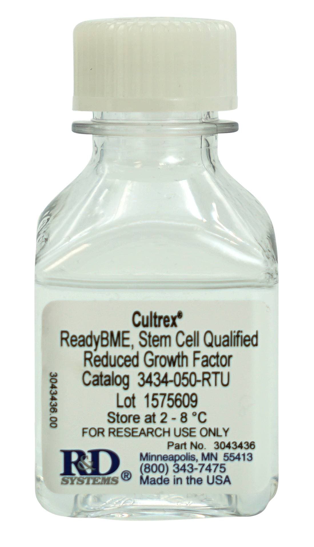 Cultrex ReadyBME, Stem Cell Qualified Reduced Growth Factor_3434-050-RTU