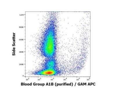 Flow Cytometry: ABO, Blood Group A1B antigen Antibody (HE-24) [NBP3-11835]