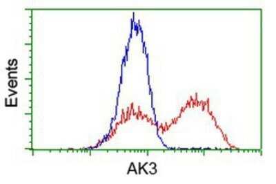 Flow Cytometry: AK3 Antibody (OTI6G4) - Azide and BSA Free [NBP2-71874]