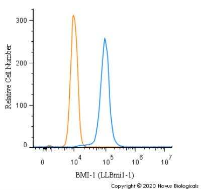 Flow Cytometry: BMI-1 Antibody (LLBmi1-1)BSA Free [NBP1-96140]