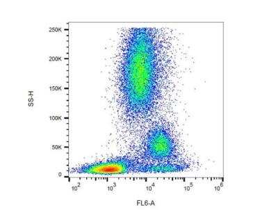 Flow Cytometry: CD39/ENTPD1 Antibody (TU66) - BSA Free [NBP3-09134]