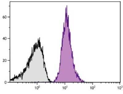 Flow Cytometry: CD42b/GPIb alpha Antibody (MM2/174) [NBP1-28457]