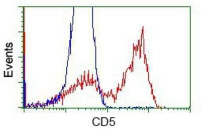 Flow Cytometry: CD5 Antibody (OTI7A7) [NBP2-02690]