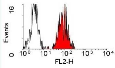 Flow Cytometry: CD98 Antibody (44D7) - BSA Free [NB600-772]