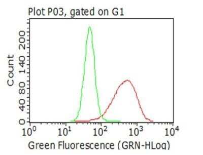 Flow Cytometry: CTAG1B Antibody (OTI2B6) - Azide and BSA Free [NBP2-70485]