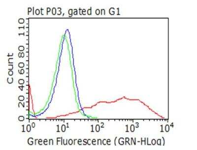 Flow Cytometry: CTAG1B Antibody (OTI2B6) [NBP1-47714]