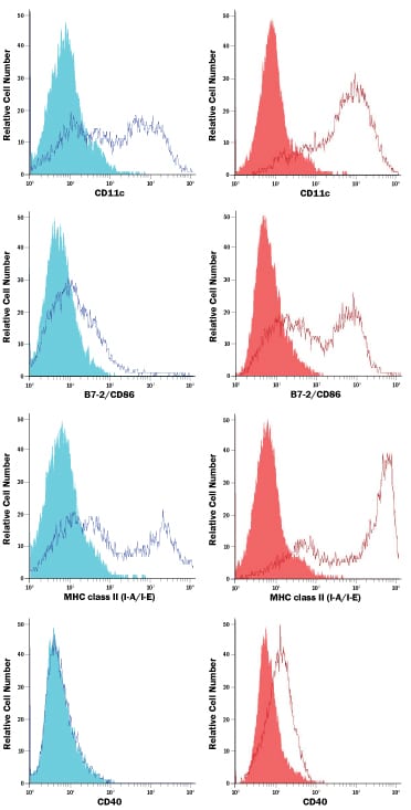 Phenotypic Analysis of Cultured Immature and Mature Mouse Dendritic Cells.