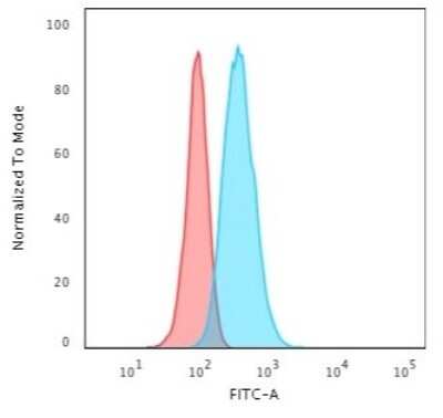 Flow Cytometry: Cytokeratin 13 Antibody (KRT13/2659) - Azide and BSA Free [NBP3-08284]
