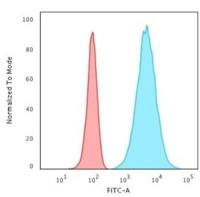 Flow Cytometry: Cytokeratin 8 Antibody (K8.8) - Azide and BSA Free [NBP2-34654]