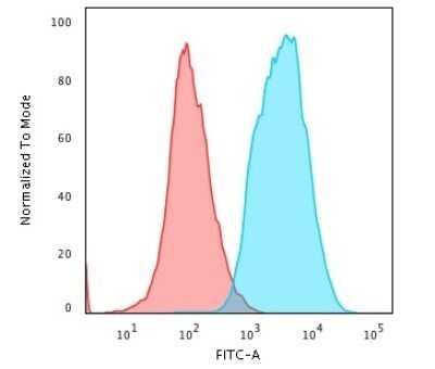 Flow Cytometry: Cytokeratin, pan Antibody (PAN-CK (Cocktail)) - Azide and BSA Free [NBP2-76425]