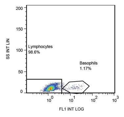 Flow Cytometry: ENPP-3/CD203c Antibody (NP4D6) - BSA Free [NBP1-44643]