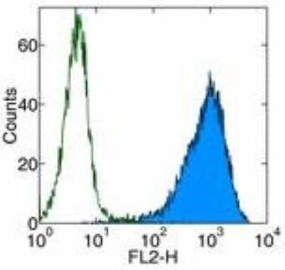 Flow Cytometry: Endoglin/CD105 Antibody (MJ7/18) - Azide and BSA Free [NBP2-80718]