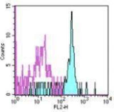 Flow Cytometry: GM-CSFR alpha Antibody (4H1) [NBP1-43361]