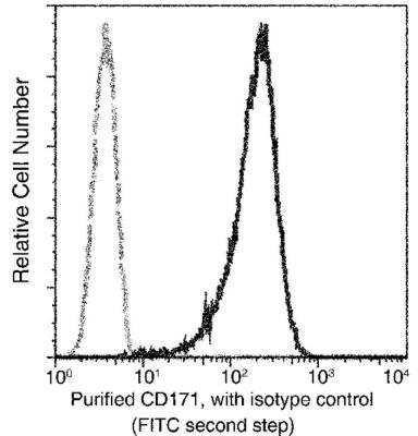Flow Cytometry: L1CAM Antibody (014) [NBP2-89294]
