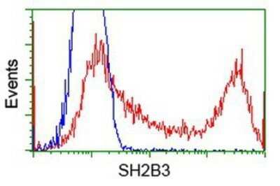 Flow Cytometry: LNK/SH2B3 Antibody (OTI2D8) - Azide and BSA Free [NBP2-72514]