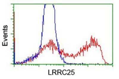 Flow Cytometry: LRRC25 Antibody (OTI1D9) - Azide and BSA Free [NBP2-72523]
