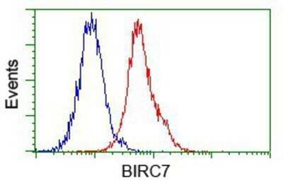 Flow Cytometry: Livin Antibody (OTI1D12) - Azide and BSA Free [NBP2-72206]