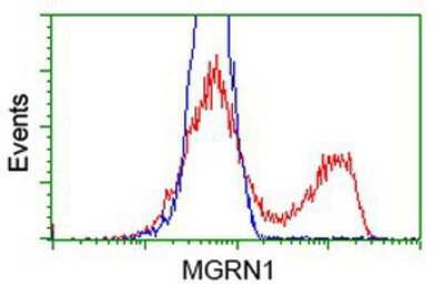 Flow Cytometry: MGRN1 Antibody (OTI3C3) [NBP2-00586]