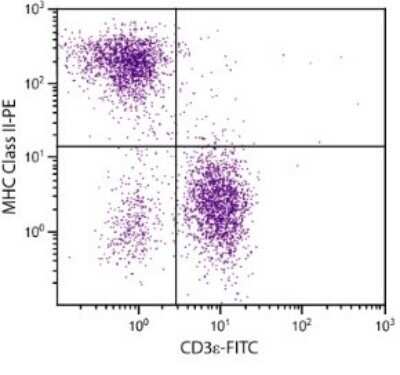 Flow Cytometry: MHC Class II Antibody (NIMR-4) - Azide and BSA Free [NBP1-28158]