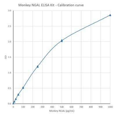 ELISA: Monkey Lipocalin-2/NGAL ELISA Kit (Colorimetric) [NBP2-62164]