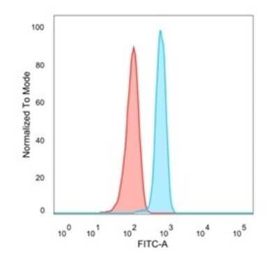 Flow Cytometry: N myc interactor Antibody (PCRP-NMI-1C1) - Azide and BSA Free [NBP3-08812]