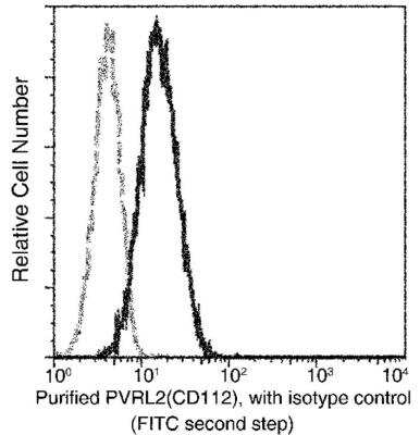 Flow Cytometry: Nectin-2/CD112 Antibody (005) [NBP2-89188]