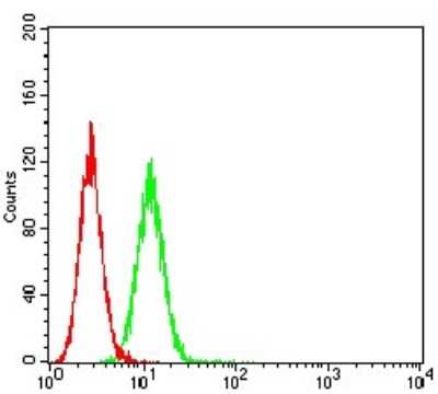 Flow Cytometry: Nicotinic Acetylcholine R alpha 10/CHRNA10 Antibody (4E2D1) - BSA Free [NBP2-61666]