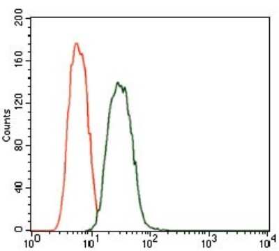 Flow Cytometry: PDE1B Antibody (10B10B12) - BSA Free [NBP2-37403]