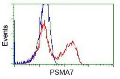 Flow Cytometry: PSMA7 Antibody (OTI3F11) - Azide and BSA Free [NBP2-73693]
