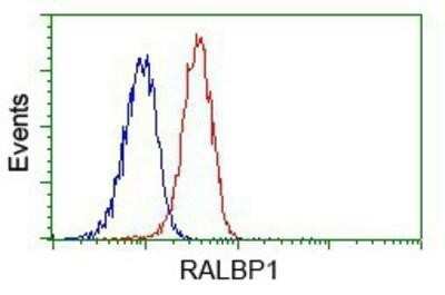 Flow Cytometry: RALBP1 Antibody (OTI11B2) - Azide and BSA Free [NBP2-73788]