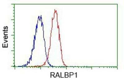 Flow Cytometry: RALBP1 Antibody (OTI11B2) [NBP2-02293]