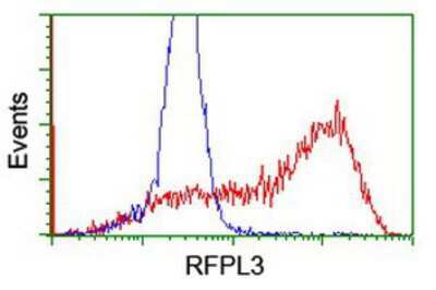 Flow Cytometry: RFPL3 Antibody (OTI2G4) [NBP2-02034]