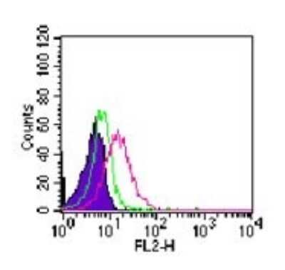 Flow Cytometry: ROR gamma/RORC/NR1F3 Antibody (4G419) - Azide and BSA Free [NBP2-80930]