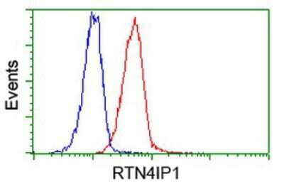 Flow Cytometry: RTN4IP1 Antibody (OTI3B2) [NBP2-00478]